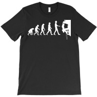 Climber Boulder Evolution Climbing Sport Gift T-shirt | Artistshot