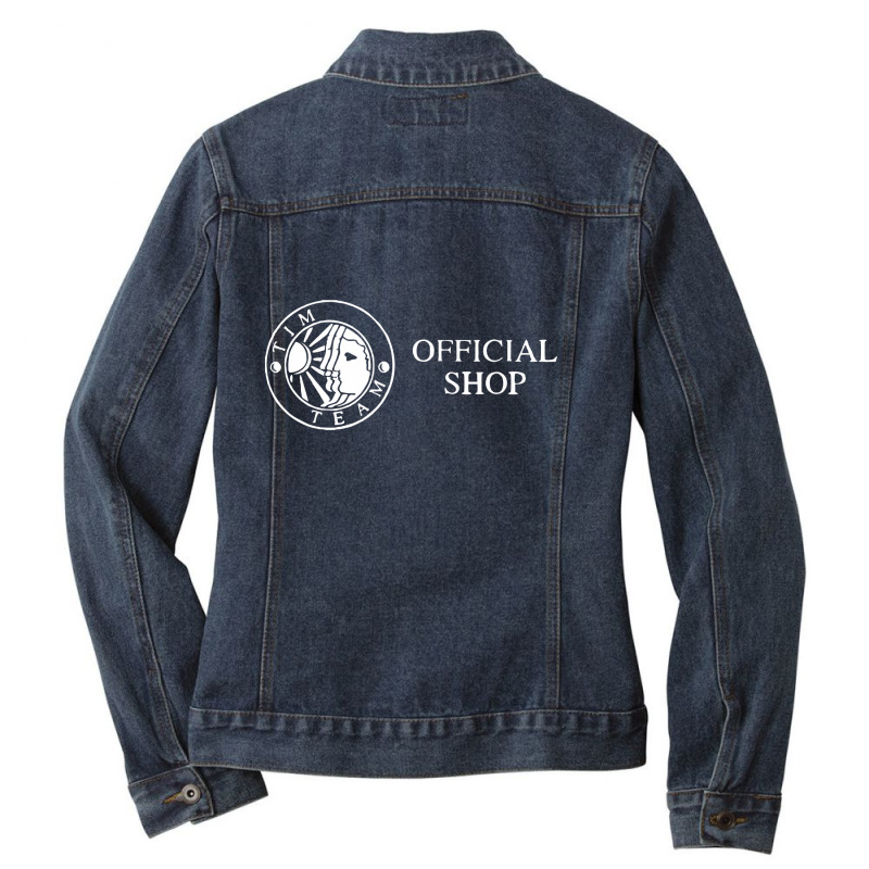 Time Team Ladies Denim Jacket by jasonciko | Artistshot