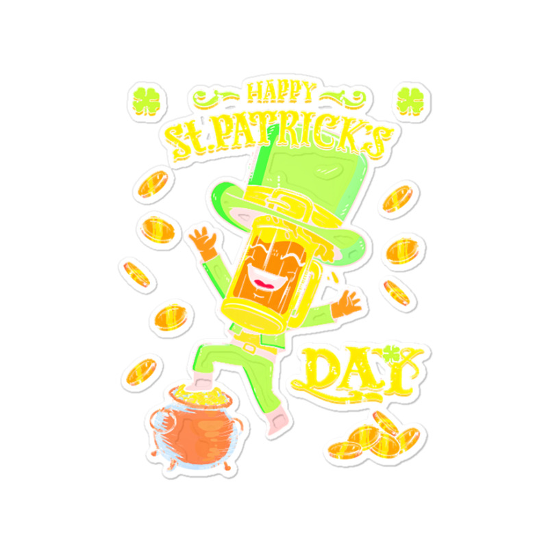 St Patrick T Shirt Happy St Patricks Day Sticker | Artistshot