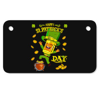 St Patrick T Shirt Happy St Patricks Day Motorcycle License Plate | Artistshot