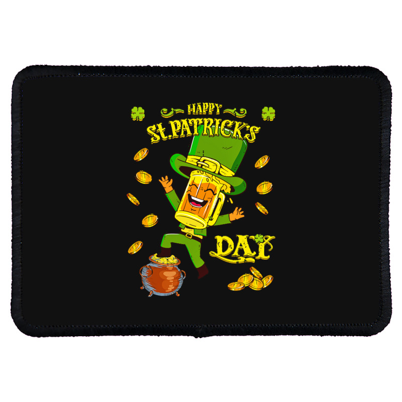 St Patrick T Shirt Happy St Patricks Day Rectangle Patch | Artistshot