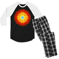 Here Comes The Sun Cool Men's 3/4 Sleeve Pajama Set | Artistshot