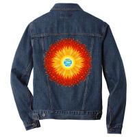 Here Comes The Sun Cool Men Denim Jacket | Artistshot