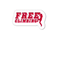 Free Climbing Bouldering Sport Climbing Rope Climb Sticker | Artistshot