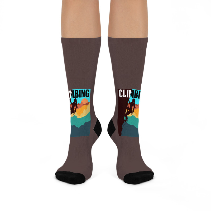 Climbing Climbing Womens Crew Socks | Artistshot