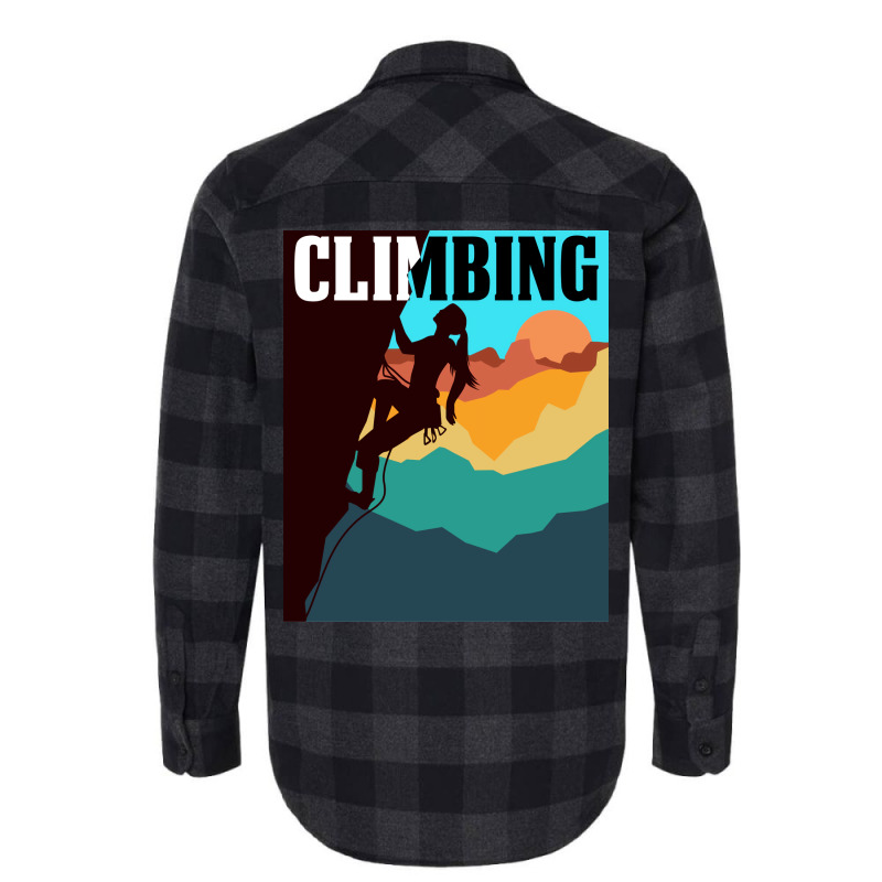 Climbing Climbing Womens Flannel Shirt | Artistshot