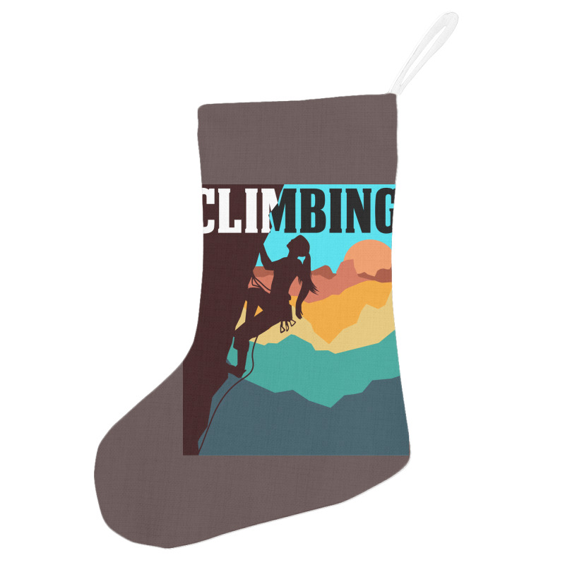 Climbing Climbing Womens Holiday Stocking | Artistshot