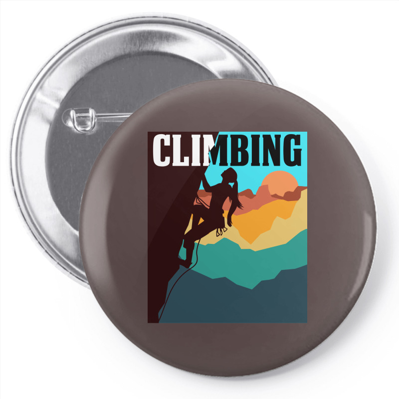 Climbing Climbing Womens Pin-back Button | Artistshot