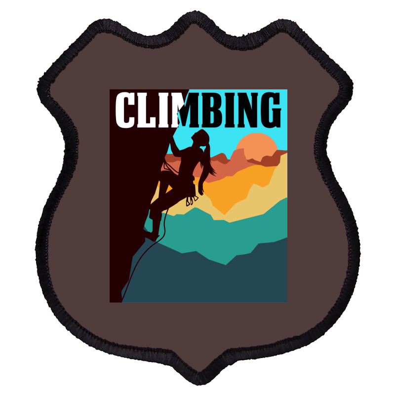 Climbing Climbing Womens Shield Patch | Artistshot