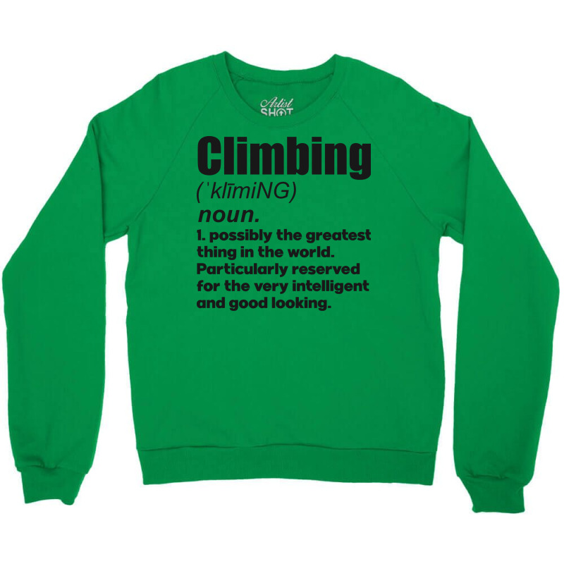 Climbing Girl Coach Gift Perfect Present For Mothe Crewneck Sweatshirt | Artistshot