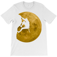 Climbing Bouldering Full Moon Climber Boulder Cute T-shirt | Artistshot