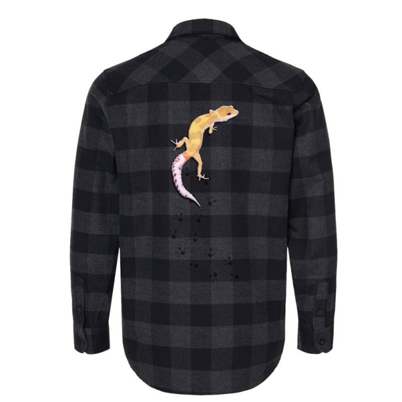 Climbing Gecko Leguan Reptile Lizard Cute Flannel Shirt | Artistshot