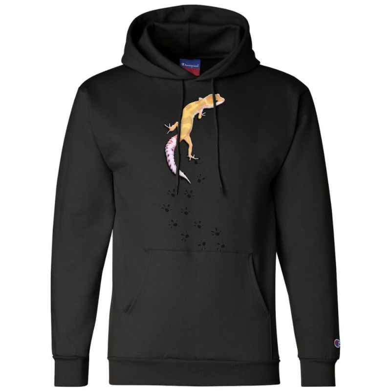 Climbing Gecko Leguan Reptile Lizard Cute Champion Hoodie | Artistshot