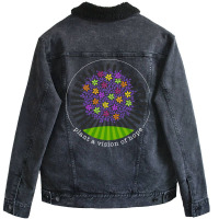 Plant A Vision Of Hope Gift Unisex Sherpa-lined Denim Jacket | Artistshot