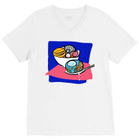 Hungry Humanity 1 Cute V-neck Tee | Artistshot