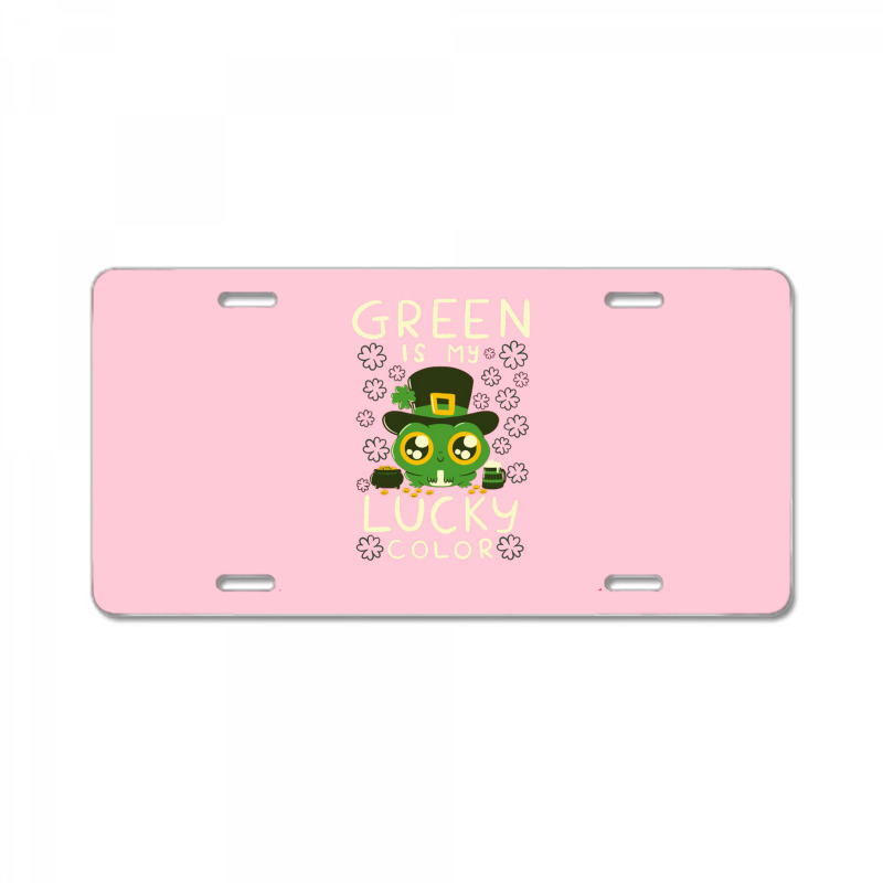 Lucky Color,st Patricks Day License Plate | Artistshot