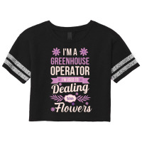 Im A Greenhouse Operator Girl Scorecard Crop Tee | Artistshot