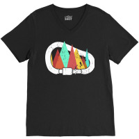 Mountains Carabiners Boulder Climbing Climbing Boy V-neck Tee | Artistshot