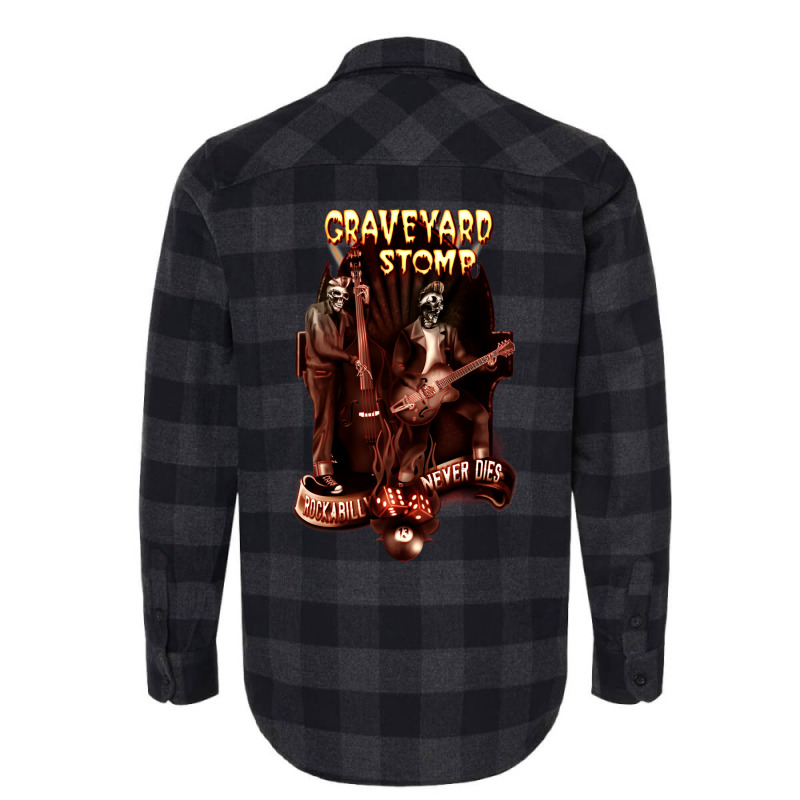 Psychobilly Graveyard Stomp Flannel Shirt | Artistshot