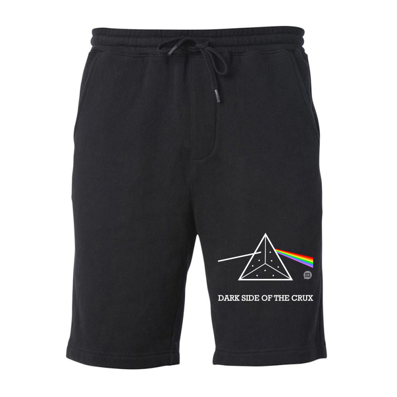 Dark Side Of The Crux Red Fleece Short | Artistshot