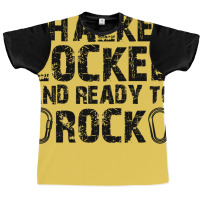 Climber Chalked Locked Ready To Rock Graphic T-shirt | Artistshot