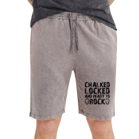 Climber Chalked Locked Ready To Rock Vintage Short | Artistshot