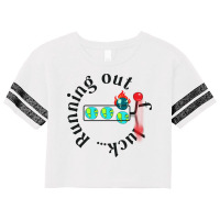 Running Out Of Luck Humor Scorecard Crop Tee | Artistshot