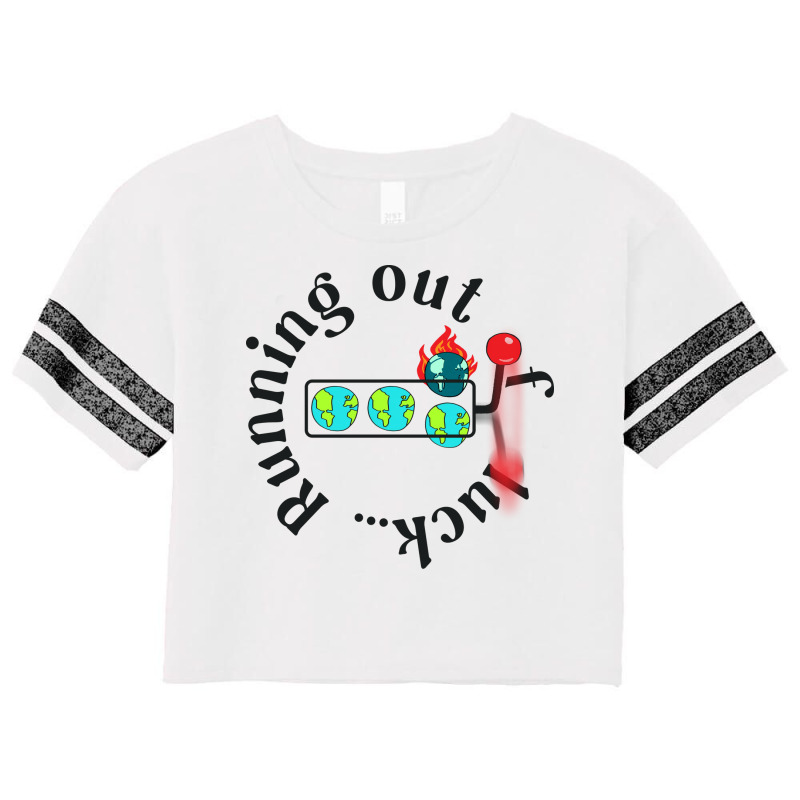 Running Out Of Luck Humor Scorecard Crop Tee by ladhibdjounet | Artistshot