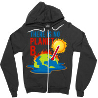 No Planet B Climate Change Vintage Zipper Hoodie | Artistshot