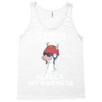 Climbing Alpaca My Harness Funny Sport Gift Boy Tank Top | Artistshot