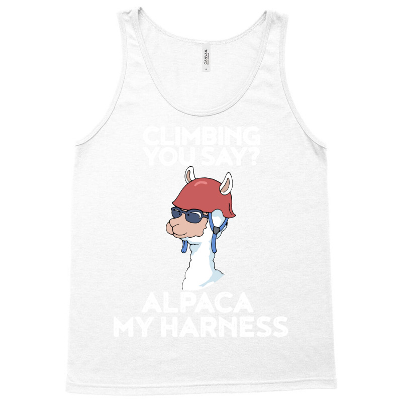 Climbing Alpaca My Harness Funny Sport Gift Boy Tank Top | Artistshot