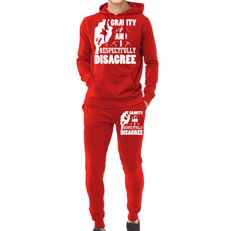 Funny Rock Climbing Lover Gifts Rock Climber Sayin Hoodie & Jogger Set | Artistshot