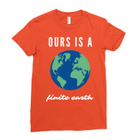 Ours Is A Finite Earth Cute Ladies Fitted T-shirt | Artistshot