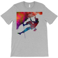 Mountaineer Climbing Sport Art Mountaineer Climbin T-shirt | Artistshot