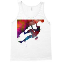 Mountaineer Climbing Sport Art Mountaineer Climbin Tank Top | Artistshot