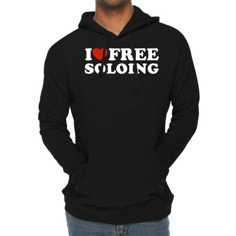 I Love Climbing Cool Lightweight Hoodie | Artistshot