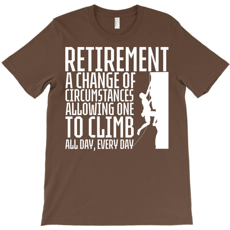 Retirement Rock Climbing 80s T-shirt | Artistshot