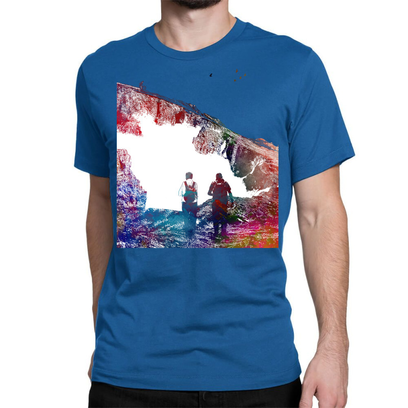 Mountaineer Climbing Sport Art Mountaineer Climbin Classic T-shirt | Artistshot