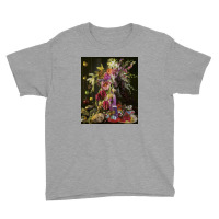 Flower And Face Youth Tee | Artistshot