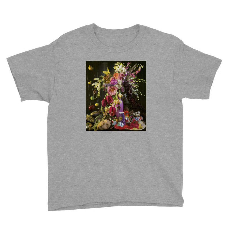 Flower And Face Youth Tee | Artistshot