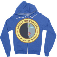 Easily Distracted Girl Zipper Hoodie | Artistshot