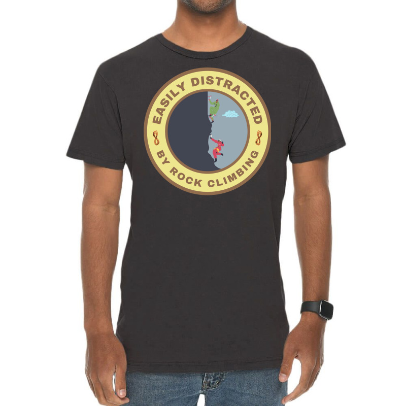 Easily Distracted Girl Vintage T-shirt | Artistshot