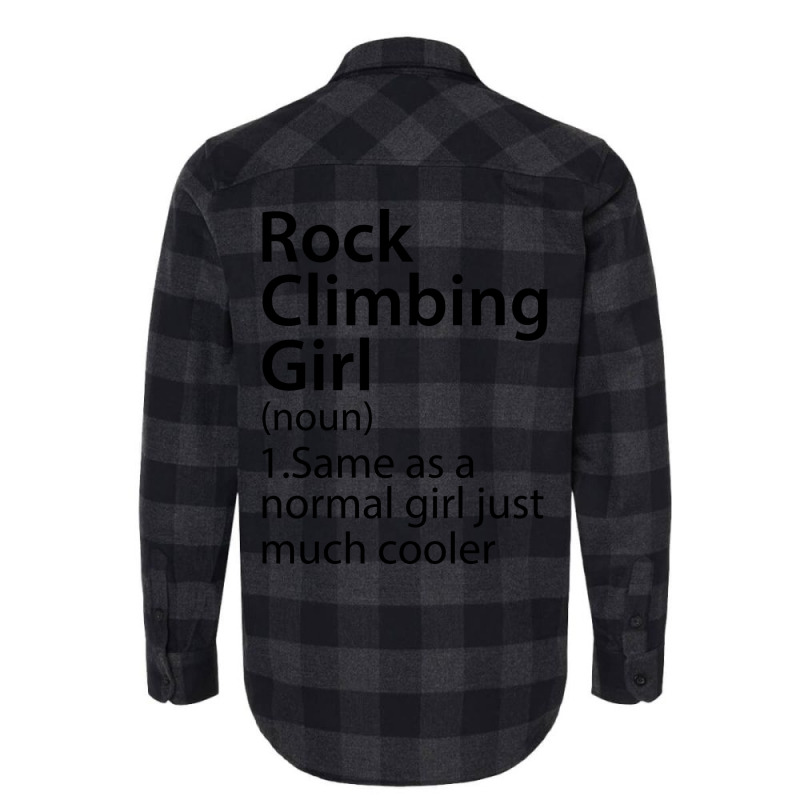 Rock Climbing Girl Definition Yellow Flannel Shirt by siakodudsonl | Artistshot