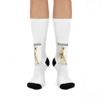 Yosemite Free Styling Girl Crew Socks | Artistshot