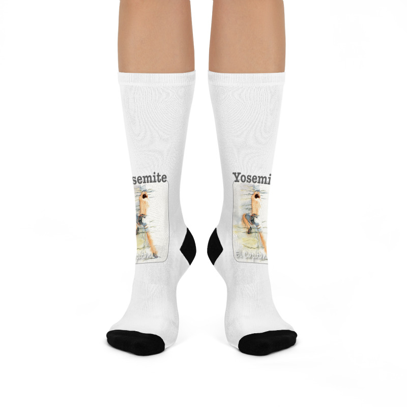 Yosemite Free Styling Girl Crew Socks | Artistshot