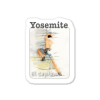 Yosemite Free Styling Girl Sticker | Artistshot