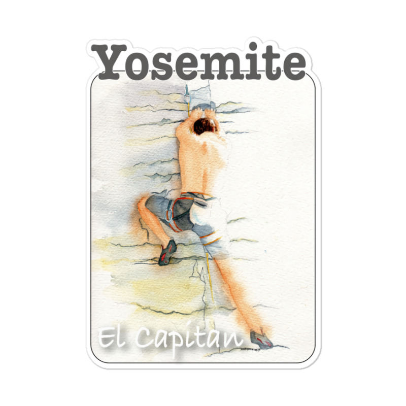 Yosemite Free Styling Girl Sticker | Artistshot