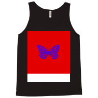 Butterfly Yellow Hipster Tank Top | Artistshot