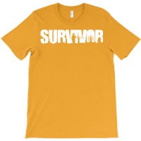 Survivor   White Ink T-shirt | Artistshot