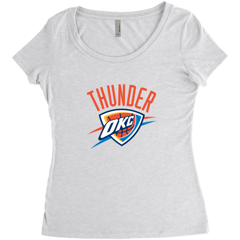 Oklahoma City-thunder Women's Triblend Scoop T-shirt by OswalDicki55 | Artistshot